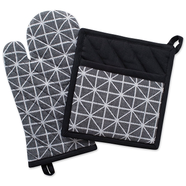 Black & White Triangle Kitchen Set
